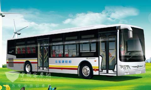 Yaxing JS6126GHEV hybrid bus