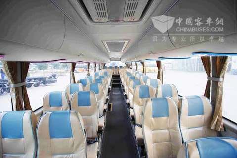 Sunlong SLK6120K01 double-windshield coach--interior trimmings
