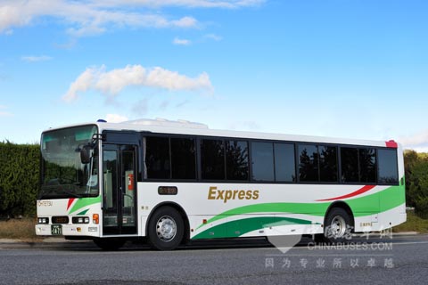 Janpanese Highway City Bus is Equipped with Allison Gearbox