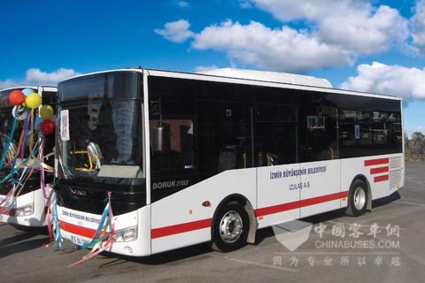 Otokar Doruk LE city buses equpped with Allison transmissions 