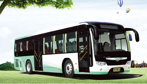 Zonda pure electric bus YCK6128BEVC