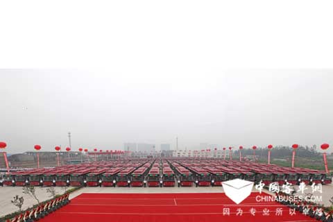 Huanghai NG City Buses