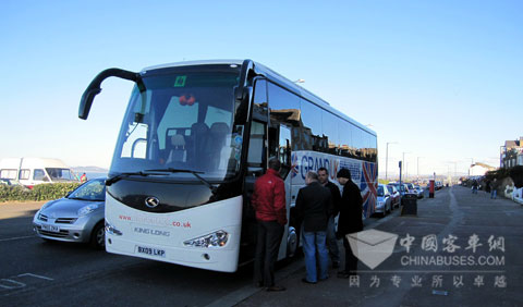 King Long Buses in London