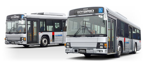  Isuzu  Erga Hybrid Route Bus