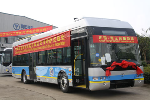 Youngman dual source trolley buses