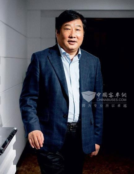Tan Xuguang, the chairman of Shandong Heavy Industry Group-Weichai Group