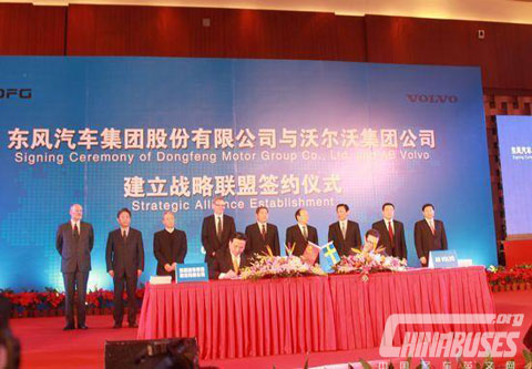 Signing Ceremony of Dongfeng Motor and Volvo’s Strategic Alliance Establishment
