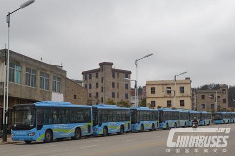 30 Hybrid City Buses to Be into Operation in Pintan County, Fujian Province