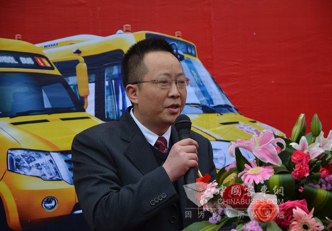  General Manager Zhang Junwei of Hunan Changsha Meihua Bus Company 
