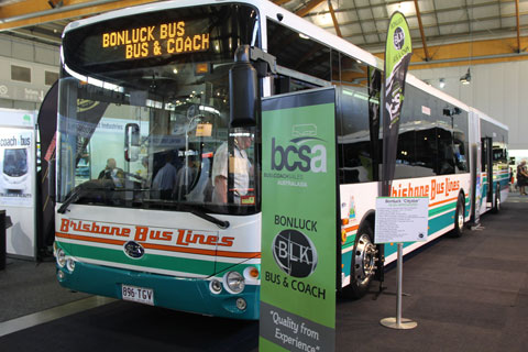 CHTC Bonluck Buses Hightlight Sydney International Bus Show 2013