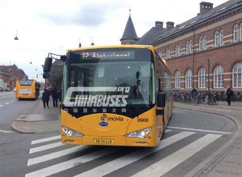 BYD Ebus Achieves Remarkable 325km on One Single Charge in Denmark 