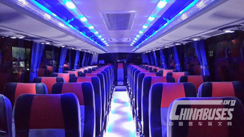 Bonluck bus JXK6105 Emerged into Hong Kong 