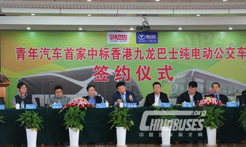 Youngman Secures Electric Bus Deal in HK