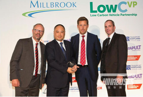 Isbrand Ho (second from left) received the Award from LowCVP 