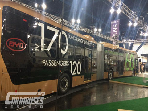 The  world's  largest  battery-electric  vehicle  is  a  60-foot  articulated  bus  that  carries  120 