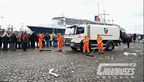 Over 240 Vehicles with Allison Fully Automatic Transmissions Keep Hamburg Clean