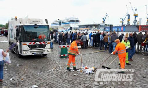 Over 240 Vehicles with Allison Fully Automatic Transmissions Keep Hamburg Clean