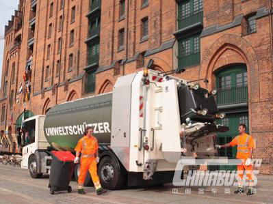 Over 240 Vehicles with Allison Fully Automatic Transmissions Keep Hamburg Clean