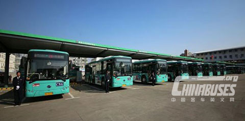 CHTC-Bonluck Plug-in Hybrid Buses Start Operation in Nanchang