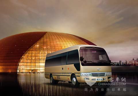 HIGER Medium High Level Pure Electric Bus Becomes Popular Models for the Replacement of COASTER