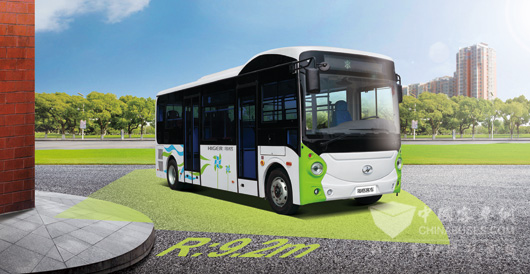 Higer Electric Community Buses Add Green Scenery Line to Suzhou