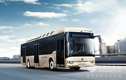 Asiastar Bus Promote City Environmental Protection