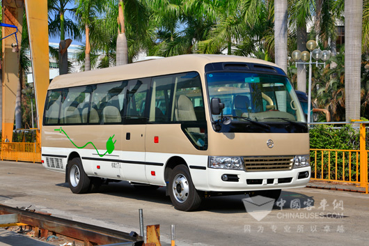 Golden Dragon Explore Electric Bus Leasing Business Mode