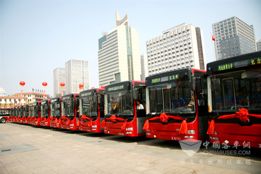 Hande Highlights in New Energy Bus Market