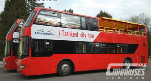 Higer Double-decker Buses to Start Operation in Uzbekistan