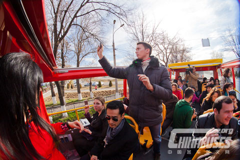 Higer Double-decker Bus Launching Ceremony Held in Uzbekistan
