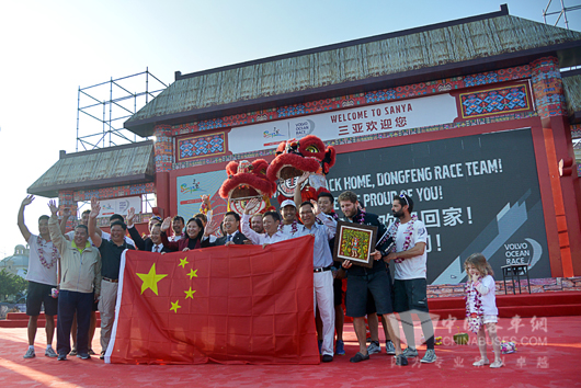 Dongfeng Race Team Won First Praise in Volvo Ocean Race