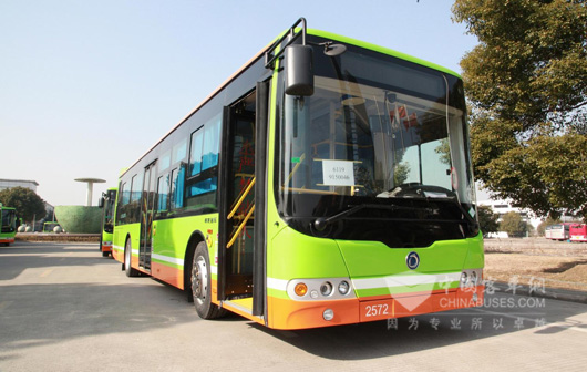 Sunlong LNG City Buses Power Nanning Gas Replacing Oil Strategy