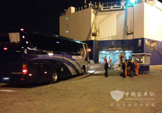 411 King Long Buses Shipped to Iraq and Egypt during Spring Festival
