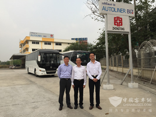 Zhongtong Welcomes its Overseas Deal of 134 Luxury Coaches from Thailand
