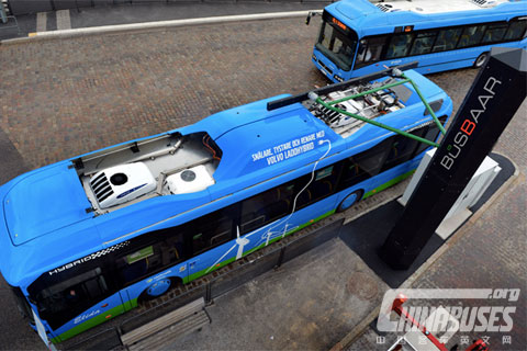 Volvo Building an Electric Roadway to Wirelessly Charge Buses