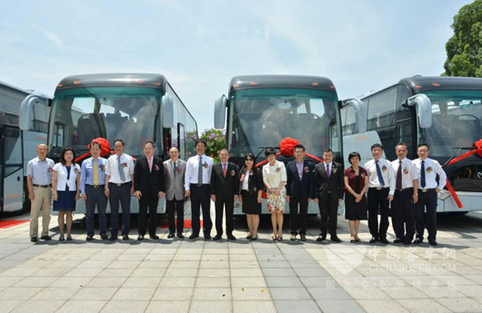 204 King Long XMQ6128 Luxury Coaches Handed to Thailand For Operation 