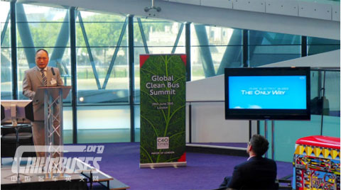 Isbrand Ho, Managing Director of BYD Europe, Delivered a Speech at the Summit