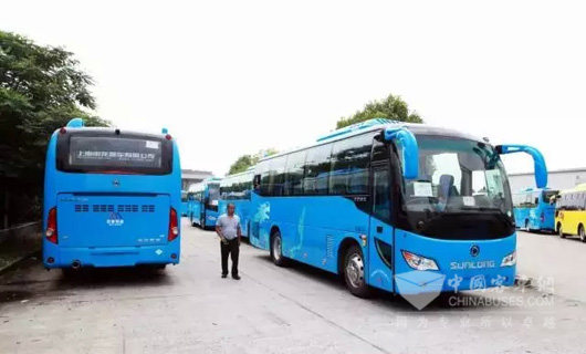 Sunlong LNG Buses Powers Green Transportation in Chongqing