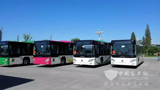 Foton AUV Strikes a Deal with Yinchuan Public Transport for 626 Buses 