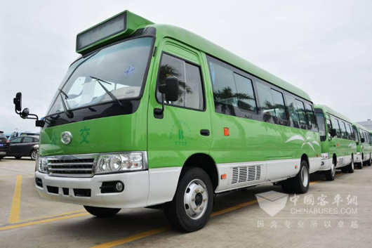 King Long New Energy Buses Usher in a New Era of Public Transport in Fujian 