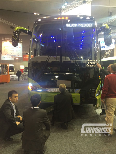 CHTC Bonluck Bus Hightlights Australian Bus Expo 2015