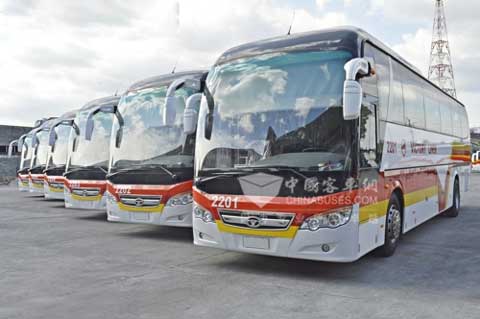142 Guilin Daewoo Large Buses Exported to Vietnam