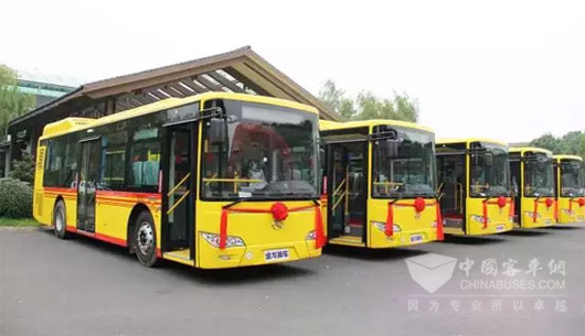 200 King Long New Energy Buses Delivered to Shaoxing for Operation 