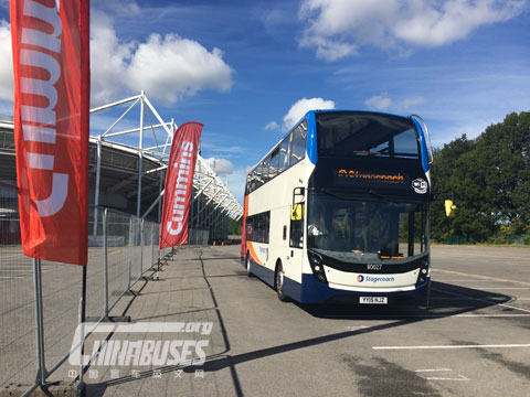 CUMMINS REVEALS NEW BUS RATINGS FOR 2017 AT BUSWORLD