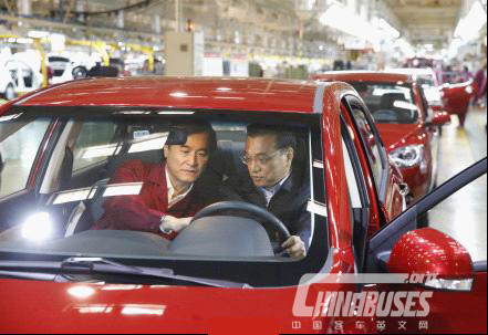 Prime Minister Li Keqiang Visits JAC