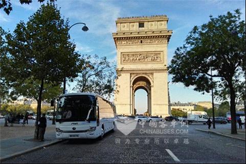 Yutong Bus in Paris