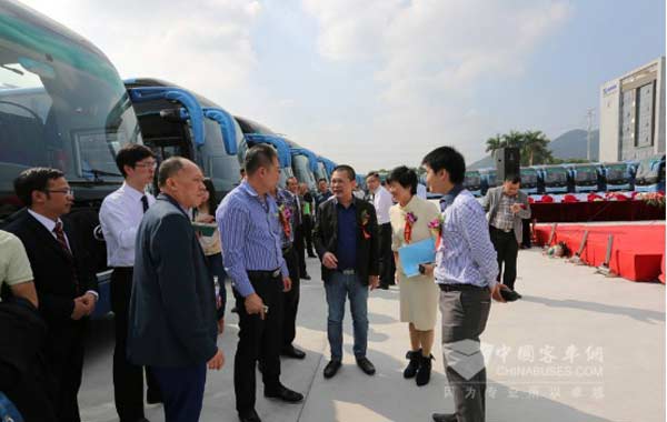 1,300 Units of King Long Coaches Are Delivered to Thailand 