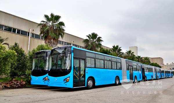 18-meter Golden Dragon BRT Exported to Tanzania