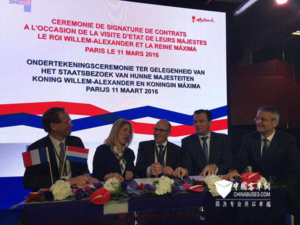 Golden Dragon and Netherland’s Ebusco Secure a Deal in Paris