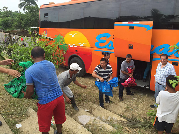 Zhontong Bus Takes Part in the Rescue Work in Ecuador 